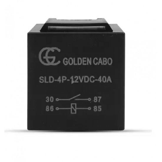 RELE AUXILIAR SLD12VDC-FL-A 12V 30/40A 5 TERMINAIS