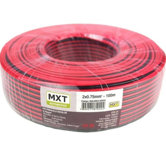 FIO SOM BICOLOR 2X0,75 PT / VM MXT