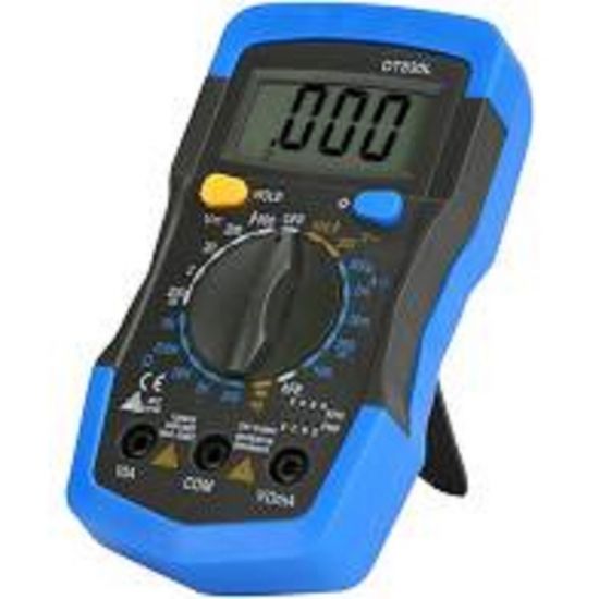 MULTIMETRO DIGITAL MLT-180 / DT-830L COM BIP TECLA HOLD E ILUMINAÇÃO NO DISPLAY