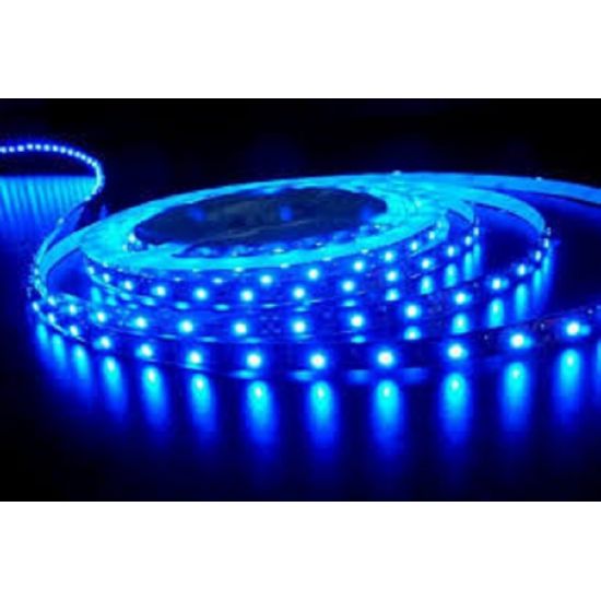 FITA LED AZUL 6500K IP20 FRIO 5 METROS S/FONTE