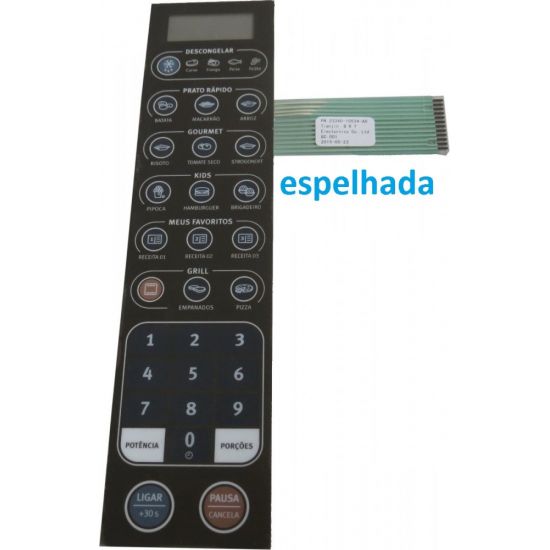 MEMBRANA ELECTROLUX MEV41 ESPELHADA