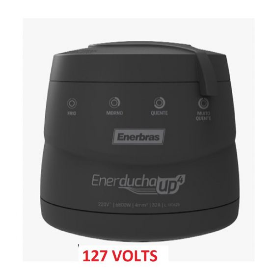 DUCHA 4T ENERDUCHA PRETA 127V 5500W
