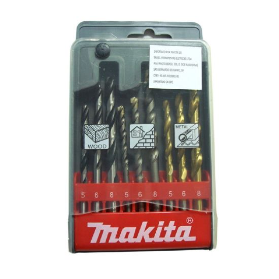 BROCA COMBINADA JOGO MAKITA C9 PCS