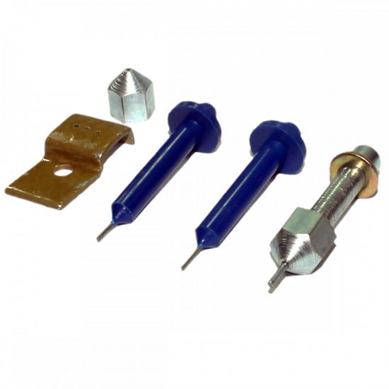 KIT 3 PUNCAO E 1 MATRIZ PERFURADOR MANUAL