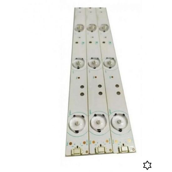 KIT 3 BARRA LED SEMP TOSHIBA DL3270
