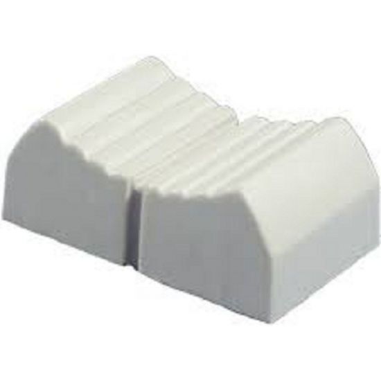 KNOB DESLIZANTE GRANDE BRANC 21,9MMX13,2MM
