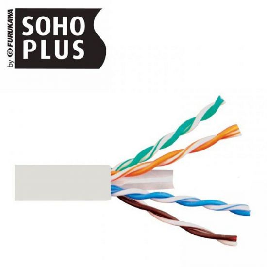 CABO REDE CAT 6 CMX SOHOPLUS FURUKAWA CINZA