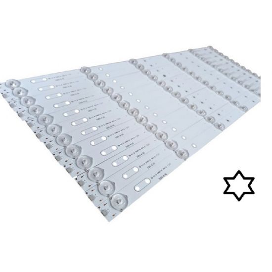 KIT 12 BARRA LED PHILCO PH55E30DSGW