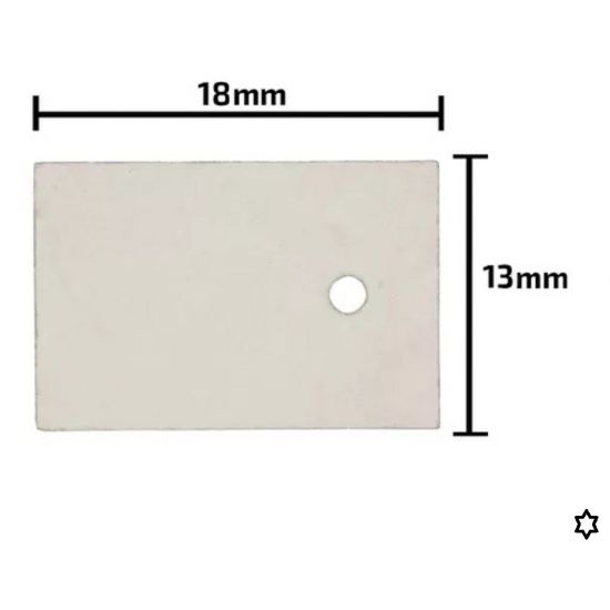 ISOLADOR MICA P/TRANSISTOR TO-220