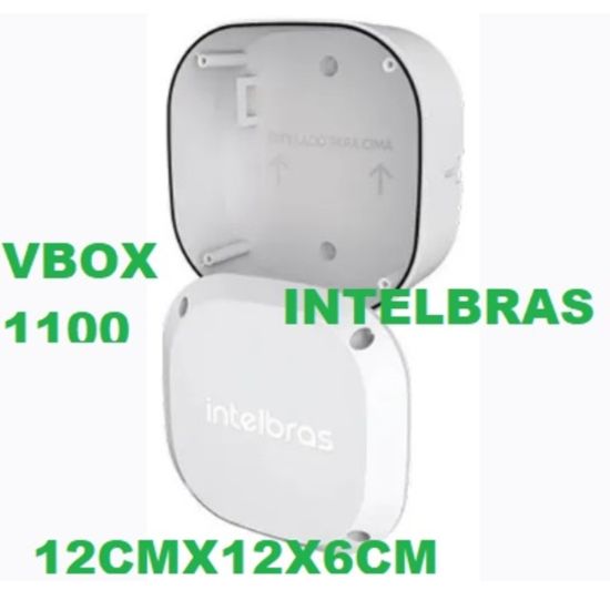 CAIXA PLASTICA INTELBRAS VBOX 1100E 12X12X6 GRANDE