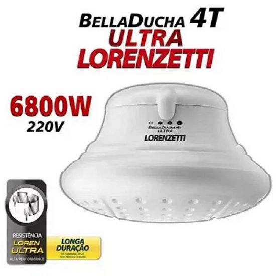 DUCHA LORENZETTI BELLA DUCHA 4T 220V 6800W