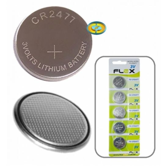 BATERIA LITHIUM CR2477 FLEX 3V