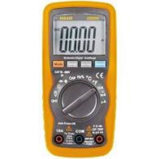 MULTIMETRO DIGITAL CAT III 600V HM-2020 HIKARI