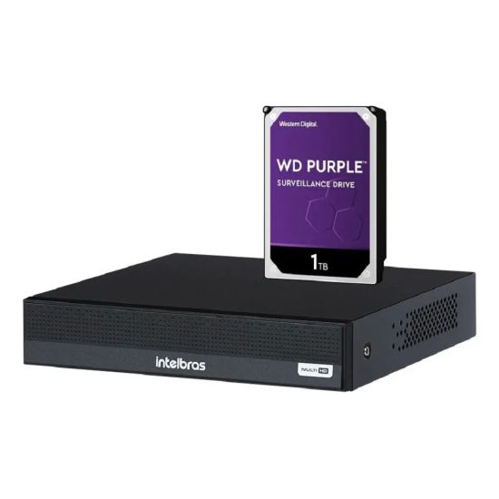 DVR 4 CANAIS C/ HD 1TB MHDX-1104C INTELBRAS