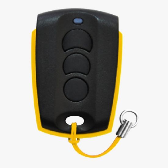 CT PORTAO HOMBRUS 433MHZ 3 BOTOES BIT AMARELO