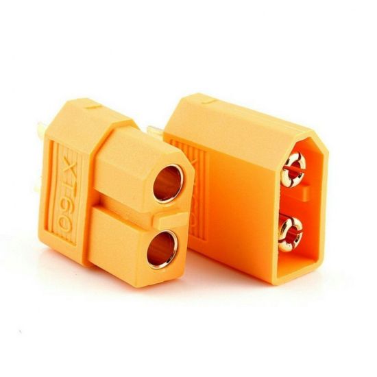 CONECTOR XT60 MACHO/FEMEA SEM FIO PAR