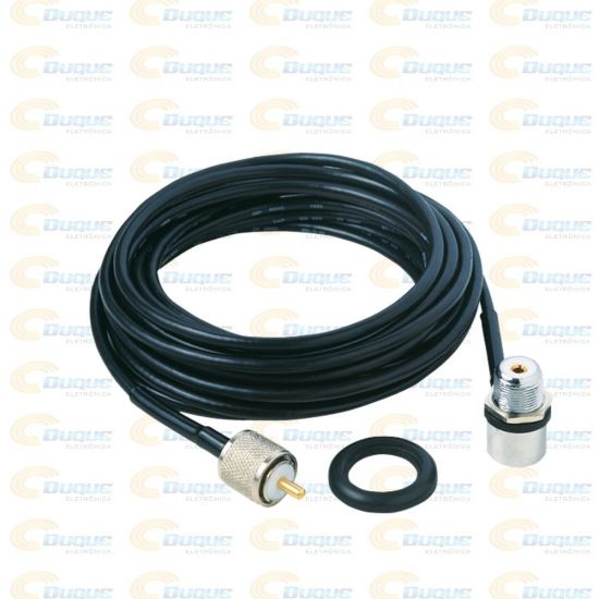 CABO RG58 CONECTOR UHF 3,5MTS M-801K AQUARIO