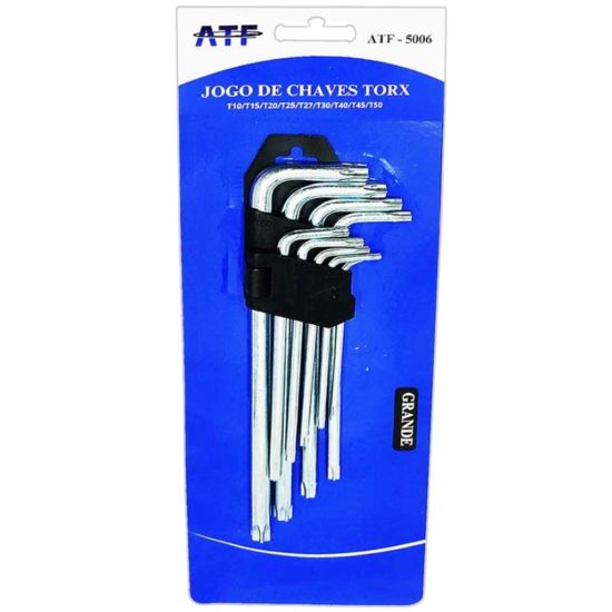 JOGO DE CHAVES TORX  ATF-5006