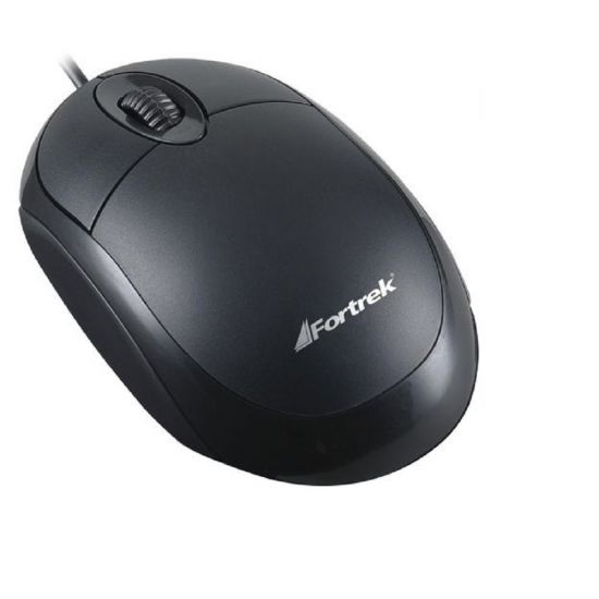 MOUSE USB FORTREK - FK 411M MOUSE OPT 800DPI FK411M PT
