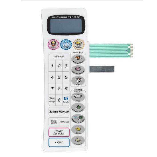 MEMBRANA PANASONIC NNG 79 BRANCA BH S/ RELEVO