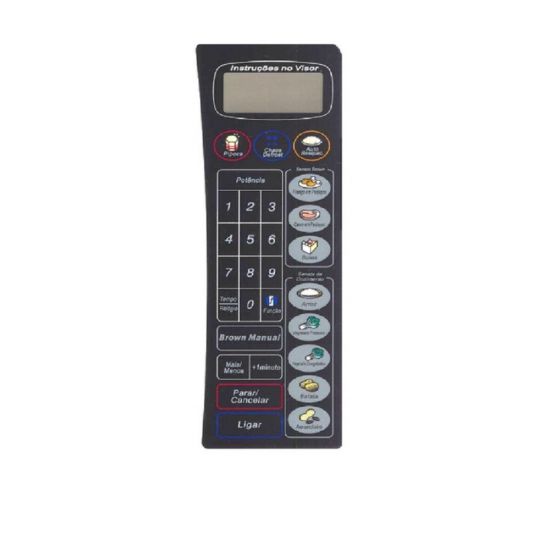 MEMBRANA PANASONIC NN 7858 / 7958 PRETA S/ RELEVO
