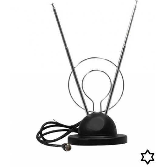 ANTENA INTERNA VHF/UHF TVC DUPLA BASE