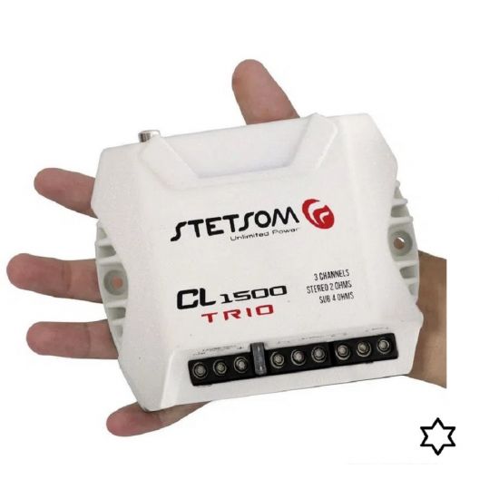 AMPLIFICADOR DIGITAL CL1500 TRIO 400WRMS STETSOM