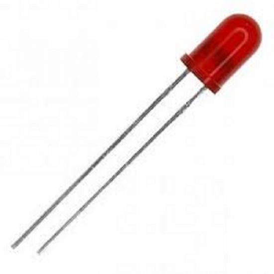 LED  5MM VERMELHO DIFUSO (COMUM)