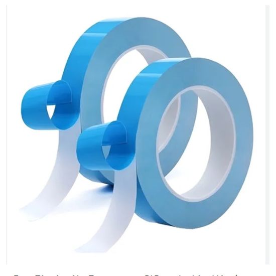 FITA ADESIVA TERMICA PARA BARRAMENTO LED 12MM AZUL 100 METROS