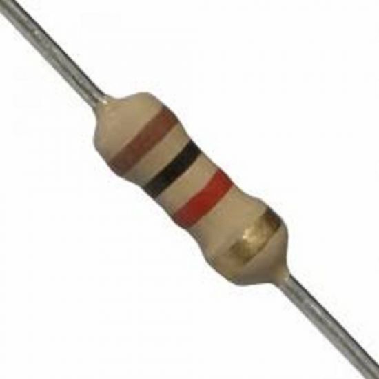 RESISTOR   1/4W     1K EMB C/100