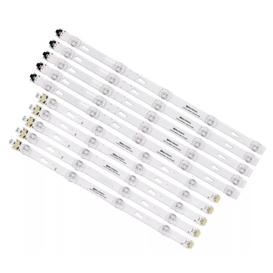 KIT 10 BARRAS LED SAMSUNG 40JU6000 40JU6020 UN40JU6500 UN40KU6000 UN40MU6300 UN40KU6300 UN40MU6100