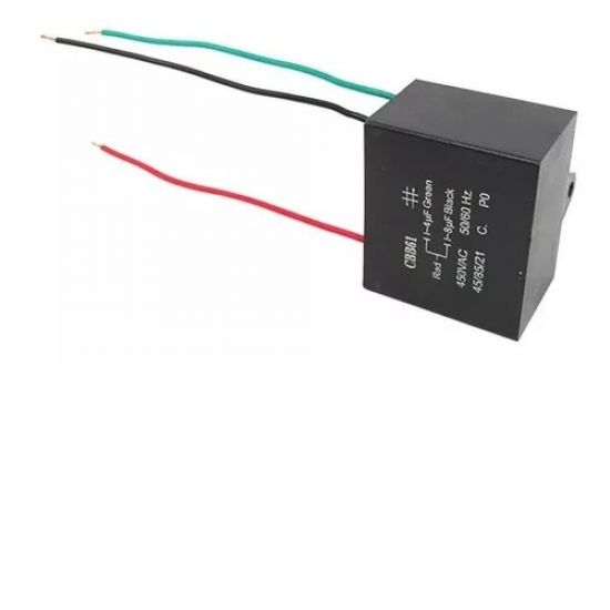 CAPACITOR MOTOR     4UF+8UF X 450V
