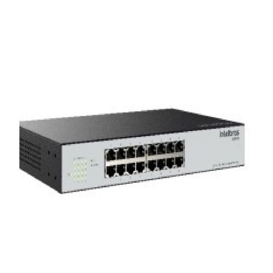 SWITCH 16 PORTAS GIGA POE +2P SFP E 2P S1120G-PA INTELBRAS
