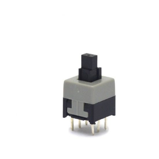 CHAVE PUSH BUTTON 7X7 S/ TRAVA