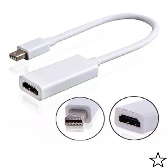 CABO CONVERSOR MINI DISPLAYPORT PARA HDMI
