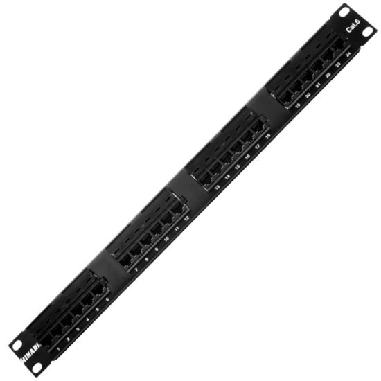 Patch Panel CAT6e 24P - Hikari