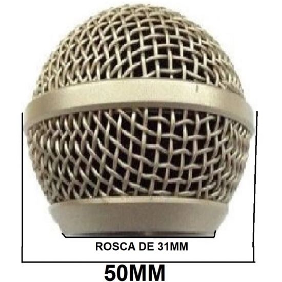 GLOBO PARA MICROFONE STORM  MICN0001 CHAMPAGNE