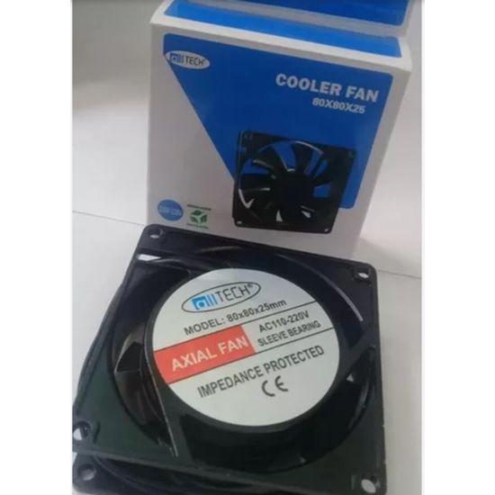 VENTILADOR MICRO  80X80X25MM 110V-220V