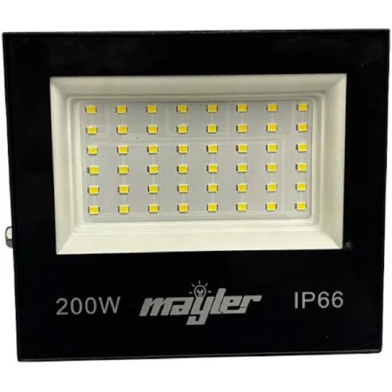 REFLETOR LED  200W SMD BRANCO FRIO 6000K BIVOLT