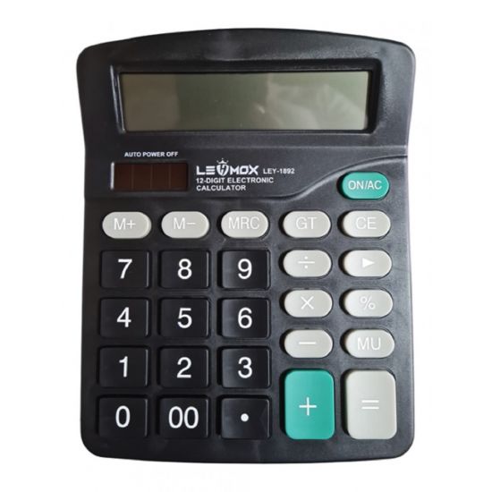 CALCULADORA MULTIFUNCIONAL 12 DIGITOS LEHMOX