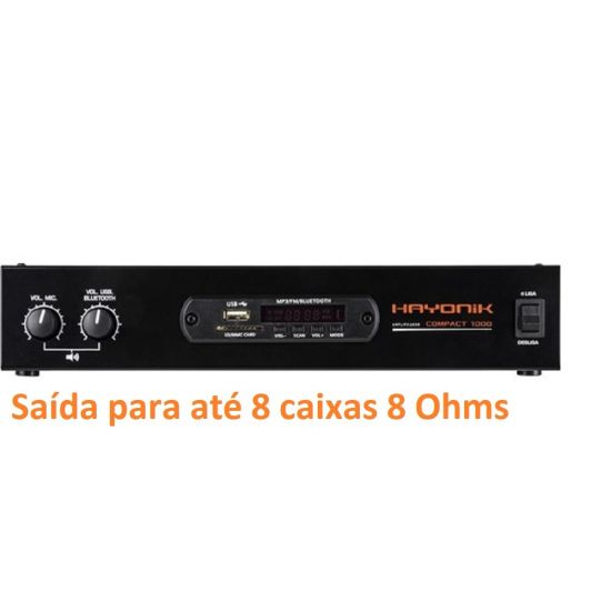 AMPLIFICADOR HAYONIK COMPACT 1000