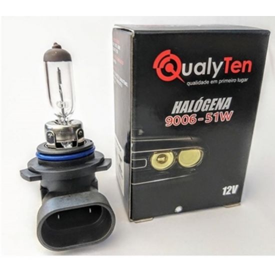 LAMPADA AUTOMOTIVA COMUM HB4 12V 51W  QUALYTEN (PC)