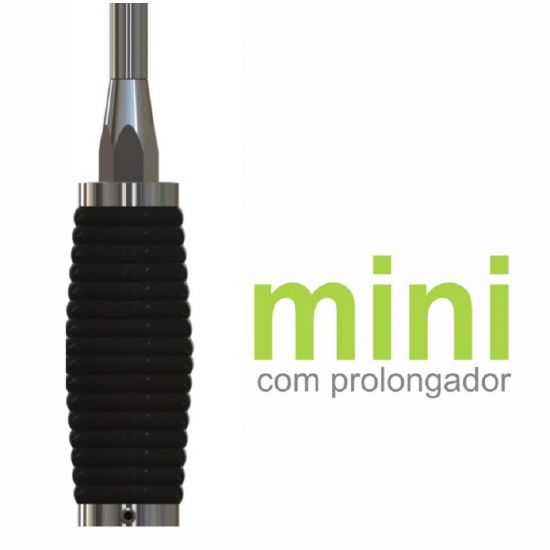 ANTENA PX MINI 1/4 C/ PROLONGADOR AP1100 STEELBRAS