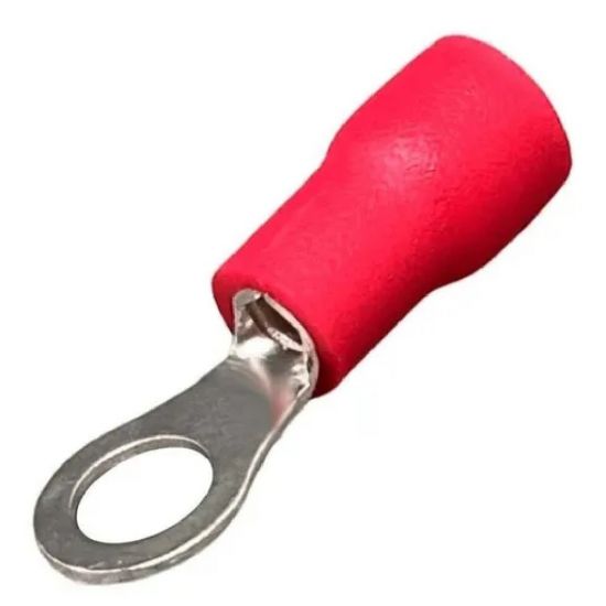 TERMINAL OLHAL FECHADO VERMELHO 1,5 MM