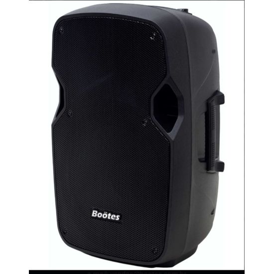 CAIXA ATIVA BOOTES BDA1000X 225W RMS CONEXÃO SEM FIO ENTRE DUAS CAIXAS / FM / ENTRADA P10 E XLR FAL10+DRIVER TITANIUM