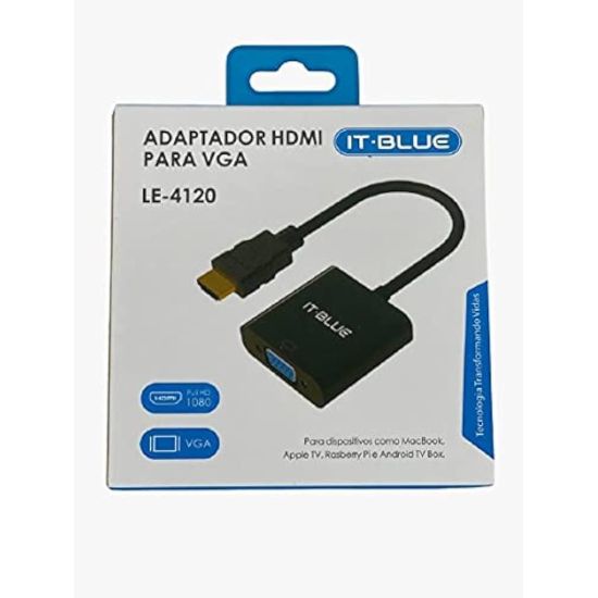 CONVERSOR HDMI X VGA FEMEA