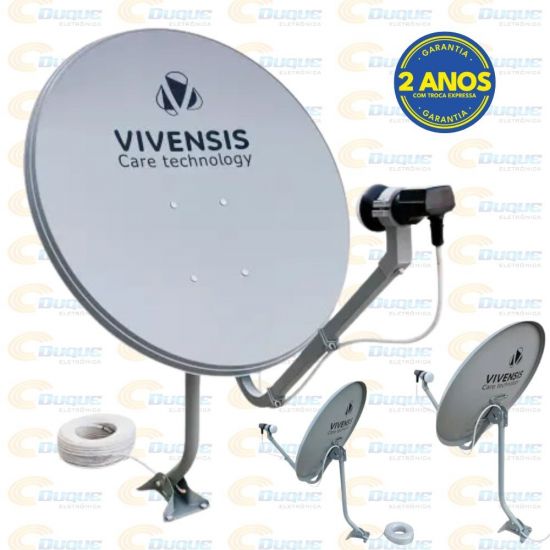 ANTENA KU 60CM VIVENSIS NOVA PARABOLICA ($$$10)