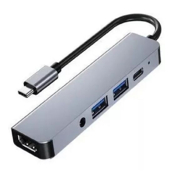 HUB USB TIPO C PARA HDMI 5EM1 3.0