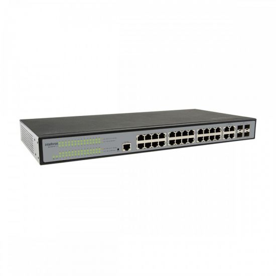SWITCH GERENCIAVEL 24P GIGA SG 2404MR L2 INTELBRAS
