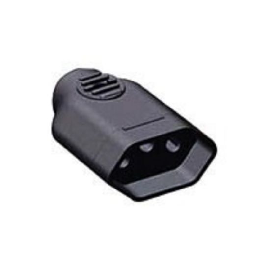 PINO JUNCAO FEMEA 2P+T  20A PRETO INMETRO